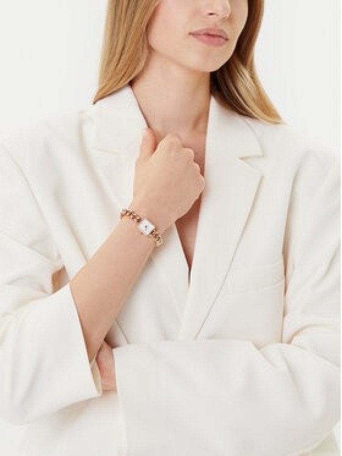 Daniel Wellington Zegarek Jolie Chain 15 DW00100835 Różowe złoto