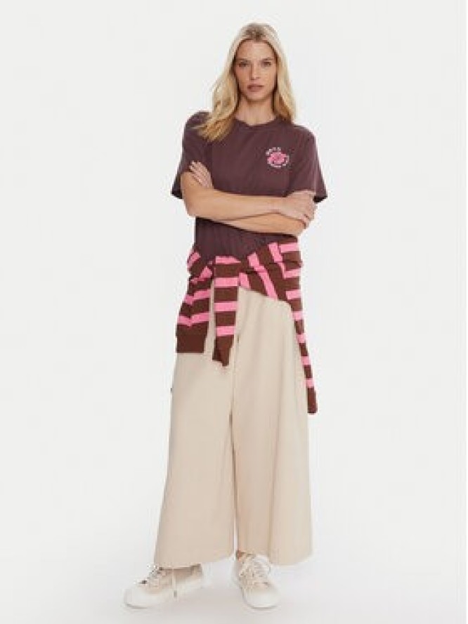 Roxy T-Shirt Hangloose The Sky ERJZT06020 Fioletowy Regular Fit