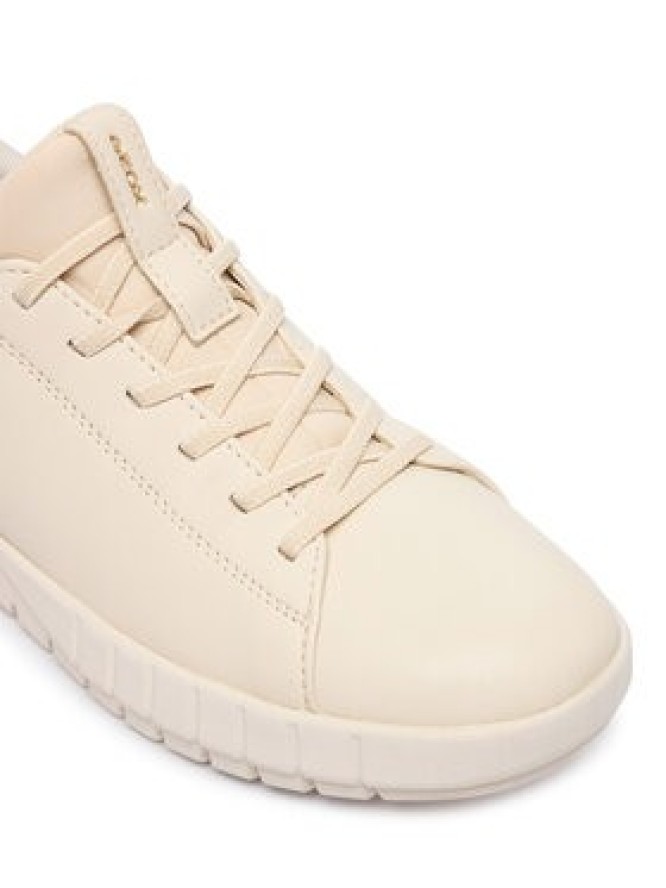 Geox Sneakersy D Flextride Plus D657SC 0009B C1122 Kremowy
