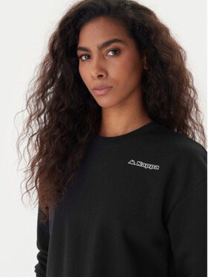 Kappa Bluza Logo Fekka 371M5EW Czarny Regular Fit