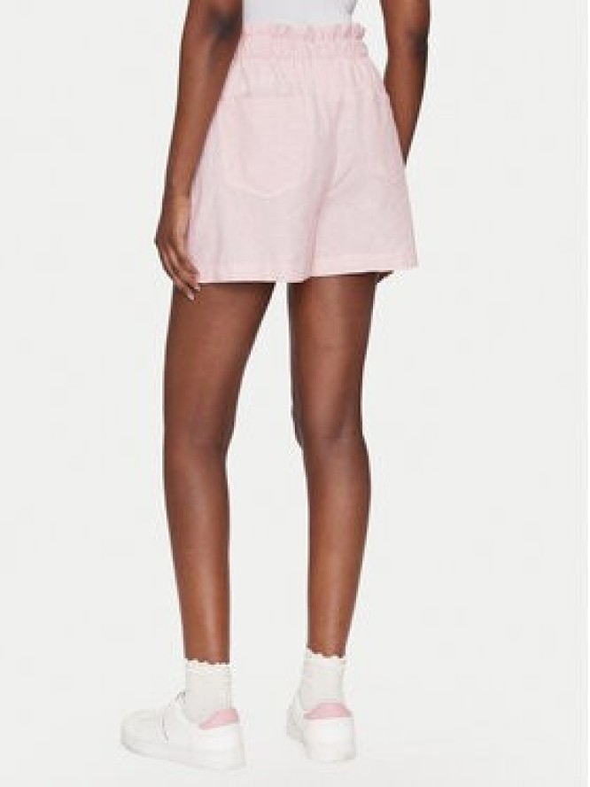 Tommy Jeans Szorty materiałowe DW0DW20360 Różowy Regular Fit