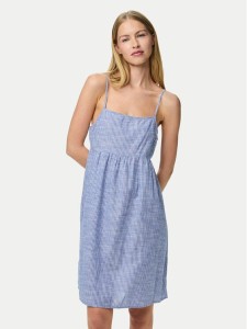 Pieces Sukienka letnia Apia 17155309 Niebieski Regular Fit