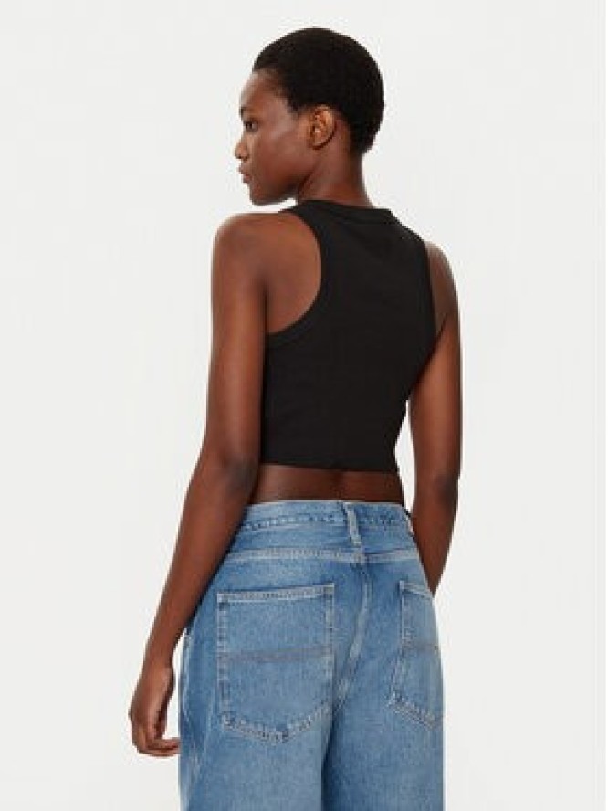 HUGO Top Baby 50511450 Czarny Slim Fit