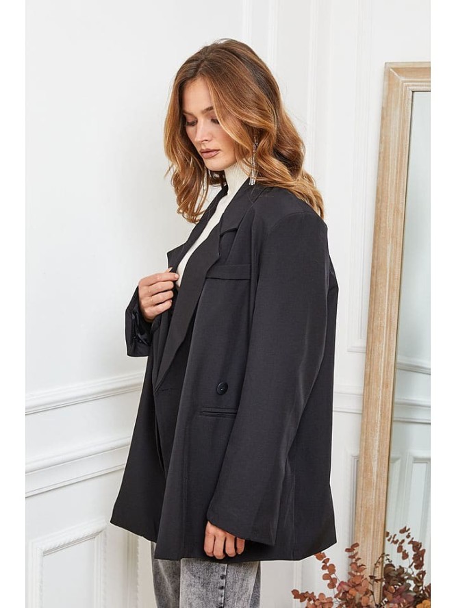 Joséfine Blezer "Murat" w kolorze czarnym rozmiar: L