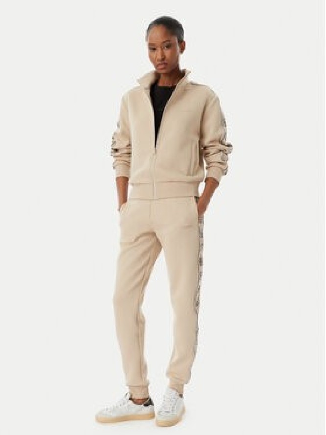 Guess Spodnie dresowe V2YB15 KB3P2 Beżowy Regular Fit