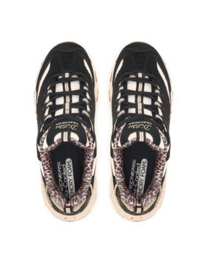 Skechers Sneakersy D'Lites - Wild Charm 150877/BLK Czarny