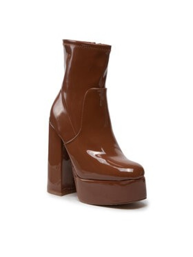 DeeZee Botki ZALXBH220154 Brązowy