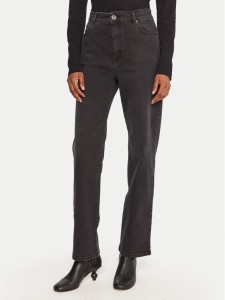 Weekend Max Mara Jeansy Cinese 2525186012 Czarny Straight Fit