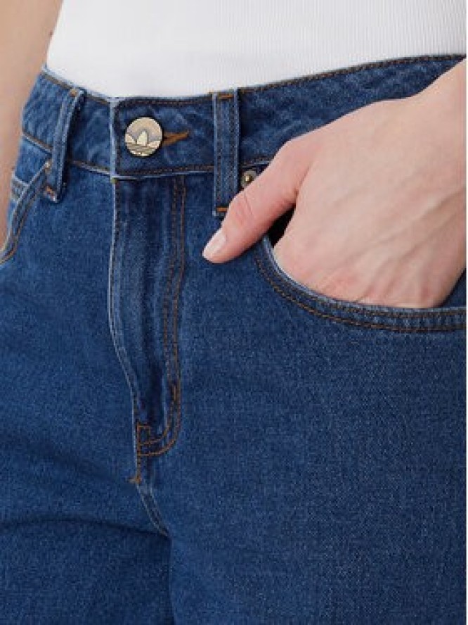 adidas Jeansy Firebird KD2935 Niebieski Regular Fit