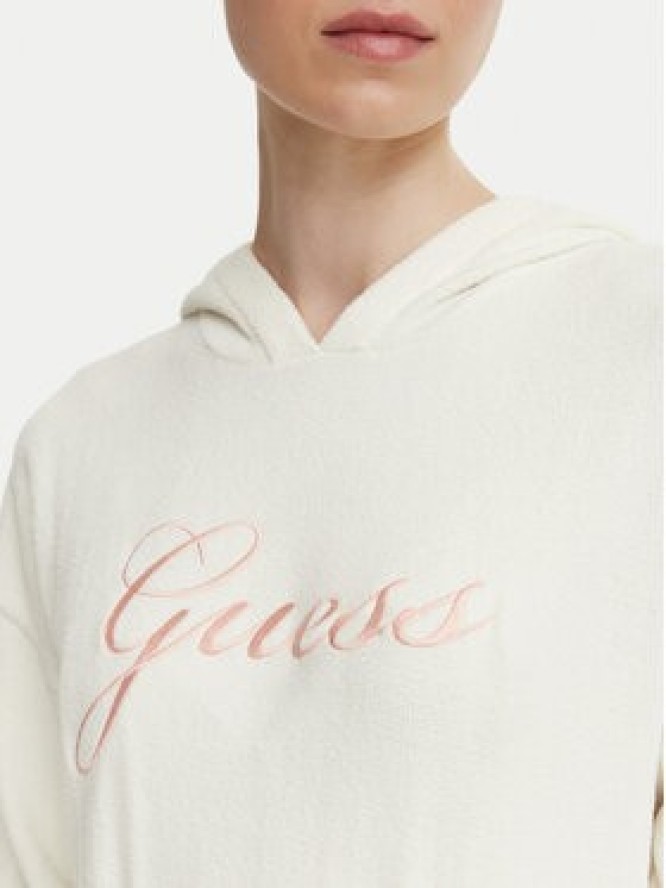 Guess Bluza O6BR04 Z1146 Kremowy Regular Fit