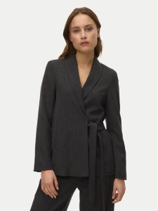 Vero Moda Marynarka Bestie 10333972 Szary Loose Fit
