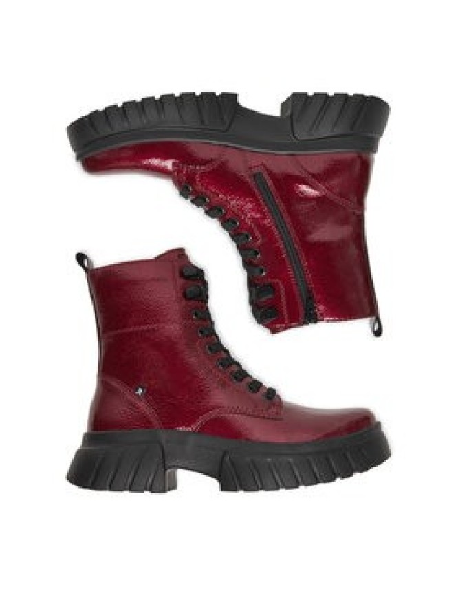 Rieker Trzewiki CEO-W1870-35 Bordowy