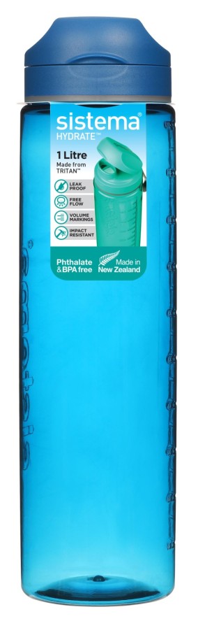 Butelka z tritanu Hydrate Flip Top 1 l