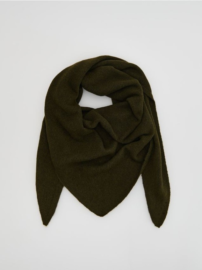 Gładki szalik - zielony
