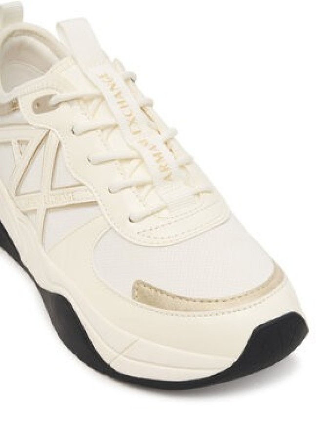 Armani Exchange Sneakersy XDX039 XV311 MZ128 Écru