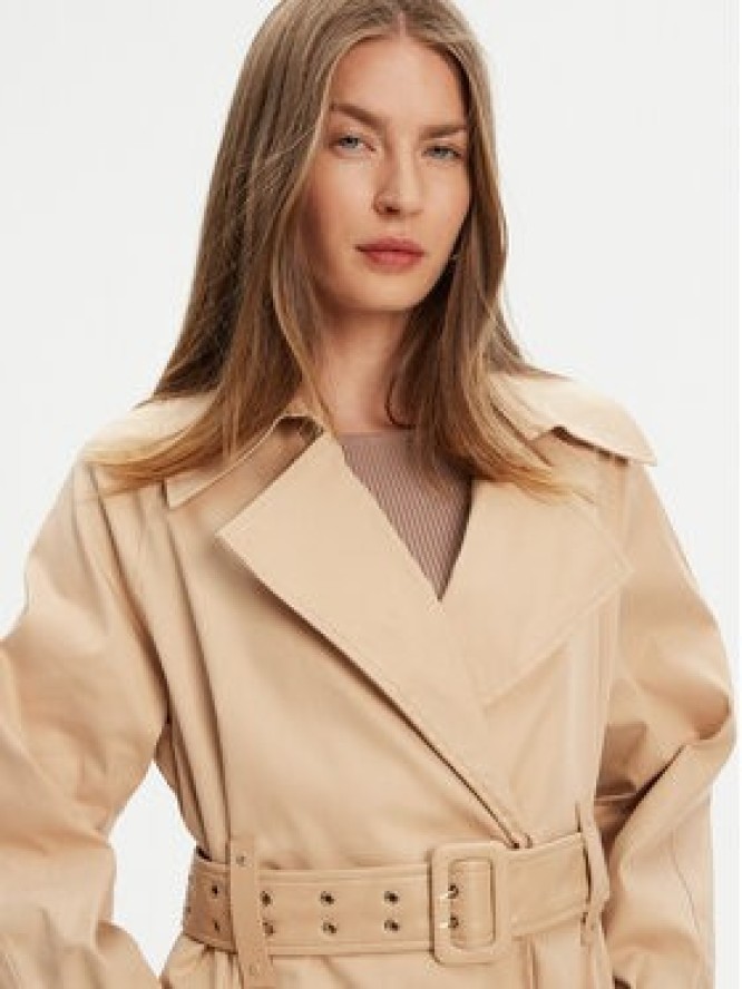 Guess Trencz W5YL02 WHDF1 Beżowy Regular Fit