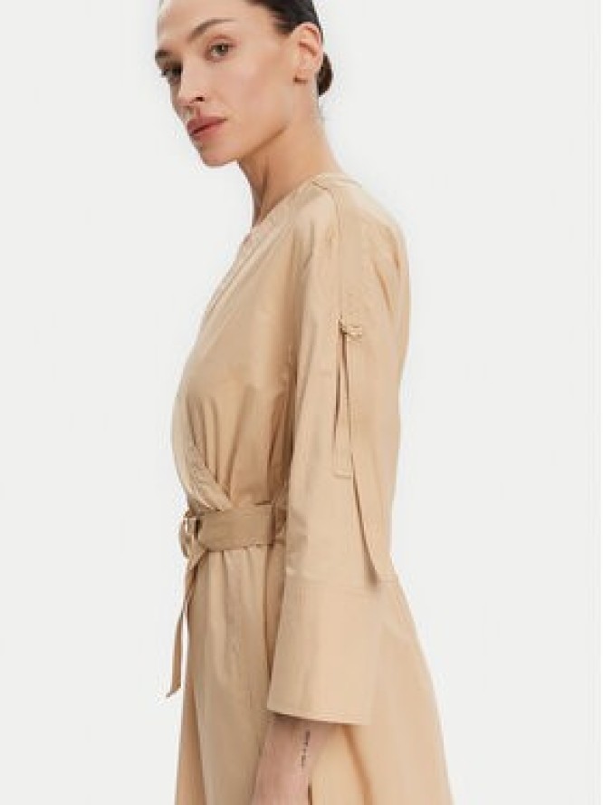 Liu Jo Sukienka codzienna WA5170 T4390 Beżowy Regular Fit