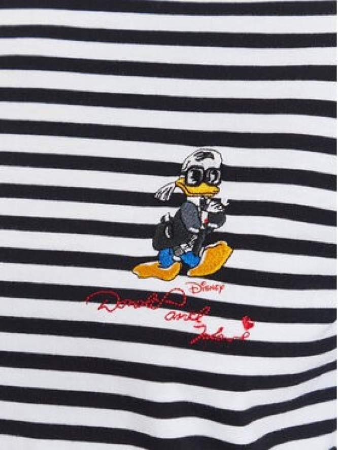 KARL LAGERFELD Bluzka A3W17091 Czarny Regular Fit