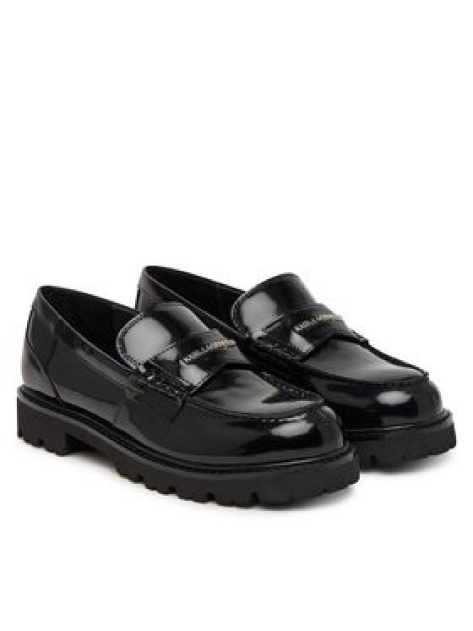 KARL LAGERFELD Loafersy Lowell KL42224 Czarny
