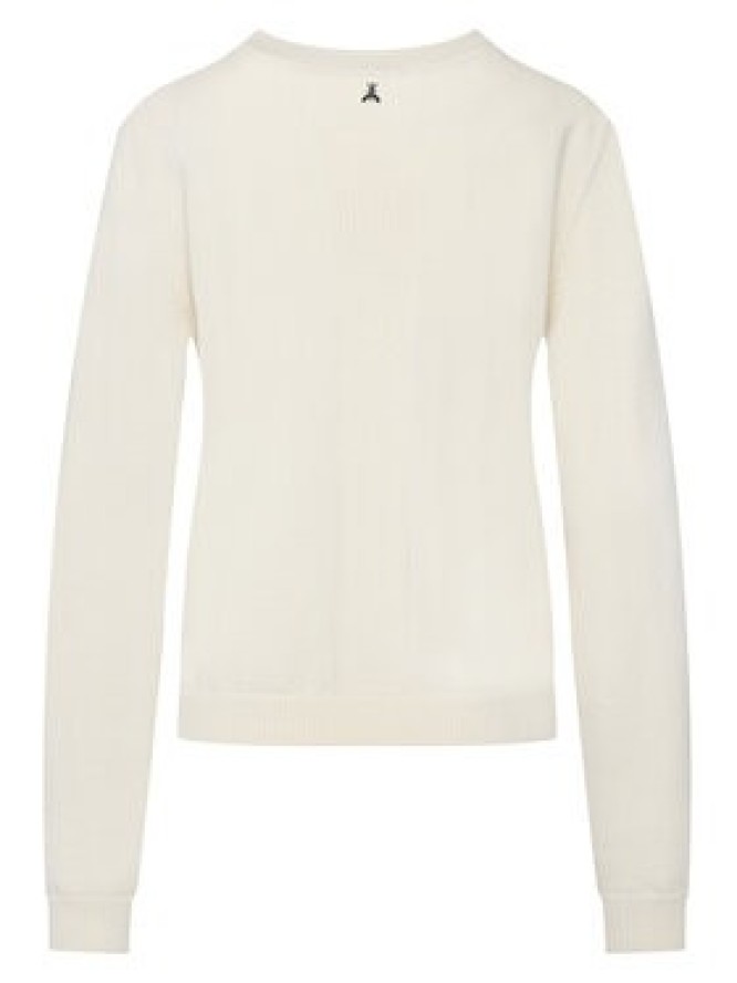 Patrizia Pepe Sweter 2K0363/KM36-W405 Écru Regular Fit