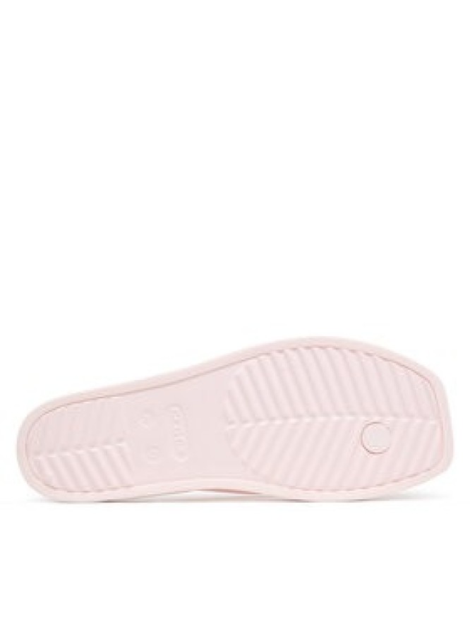 Crocs Japonki Miami Square Flatform Flip 214161 Różowy jasny