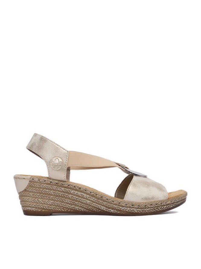 Rieker Sandały CEO-624H6-60 Beżowy