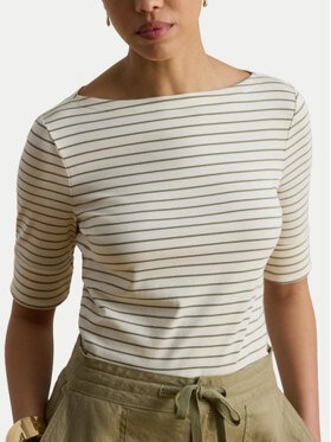 LAUREN RALPH LAUREN Bluzka Judy 200P13919002 Beżowy Regular Fit