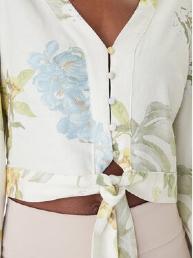 Guess Bluzka W6GHA4 W2565 Kremowy Regular Fit