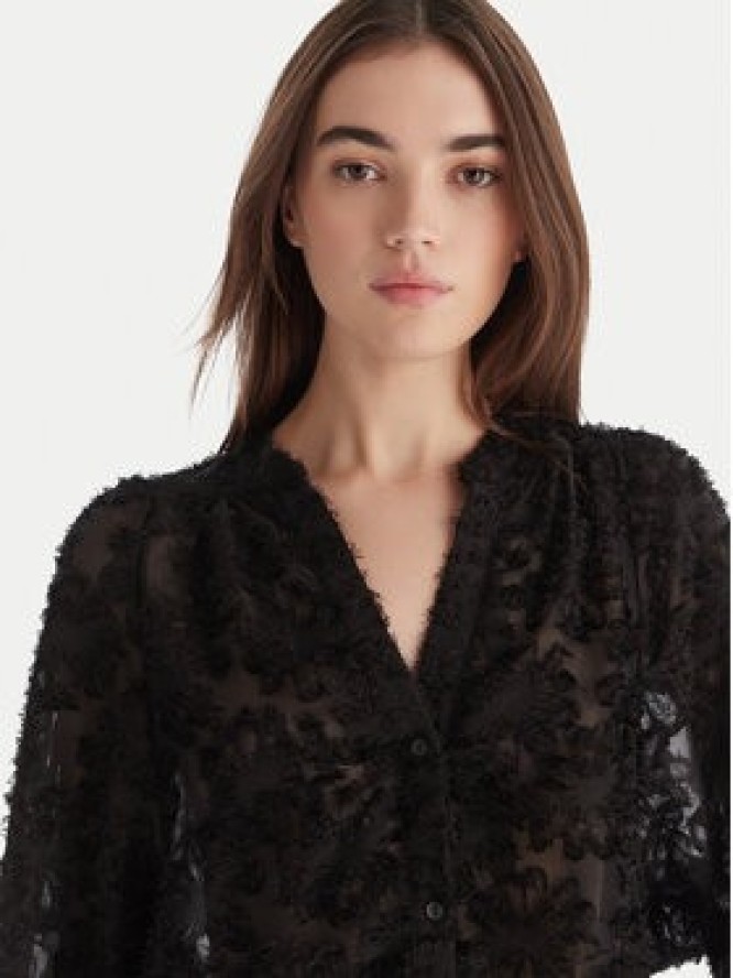 ONLY Bluzka Korsa 15360837 Czarny Oversize