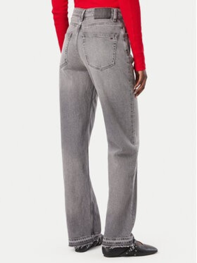 Tommy Jeans Jeansy Layla DW0DW23191 Szary Straight Fit
