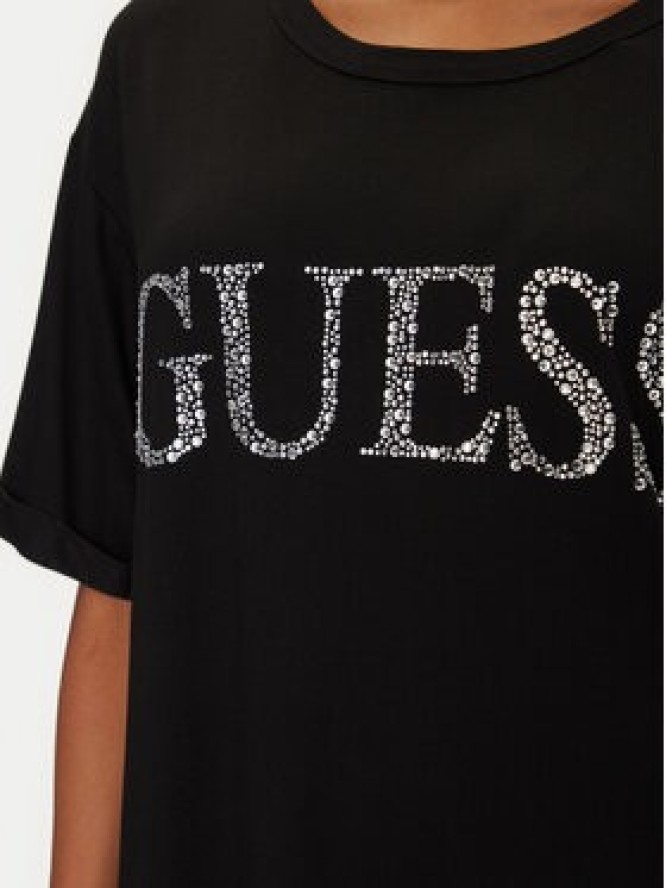 Guess T-Shirt E5GI07 K68D2 Czarny Regular Fit