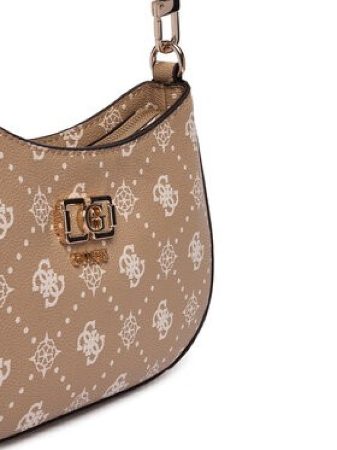 Guess Torebka Emelie Logo HWGP99 28180 Beżowy
