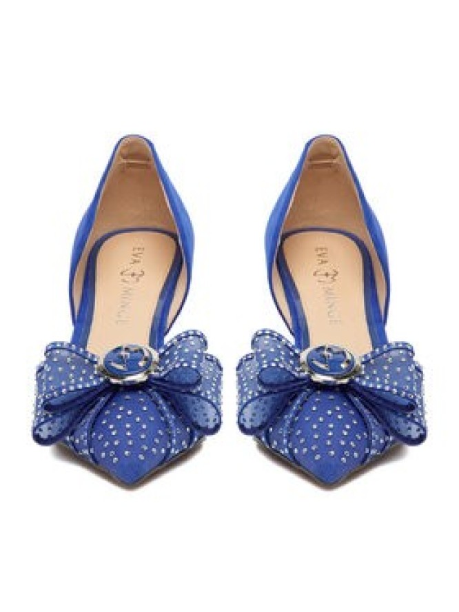 Eva Minge Szpilki EO-AVA-78096-202 Niebieski