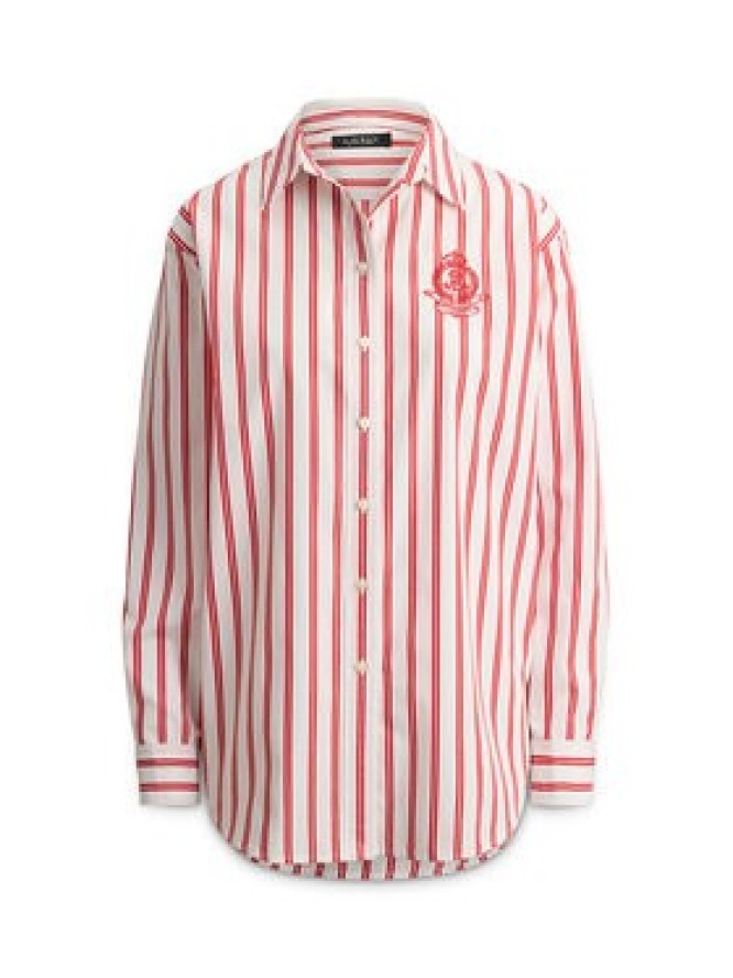 LAUREN RALPH LAUREN Koszula 200P08746002 Czerwony Relaxed Fit