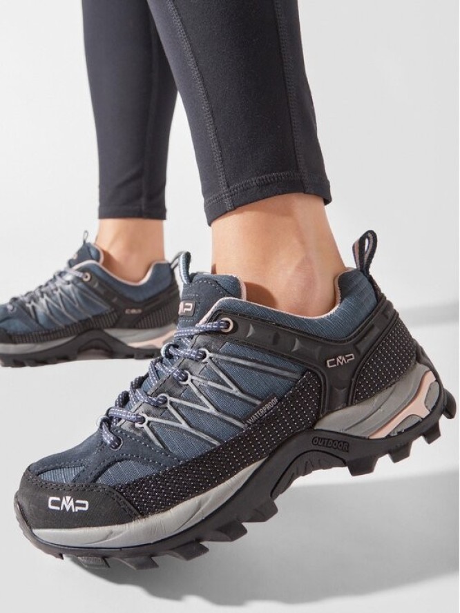CMP Trekkingi Rigel Low Wmn Trekking Shoe Wp 3Q54456 Granatowy