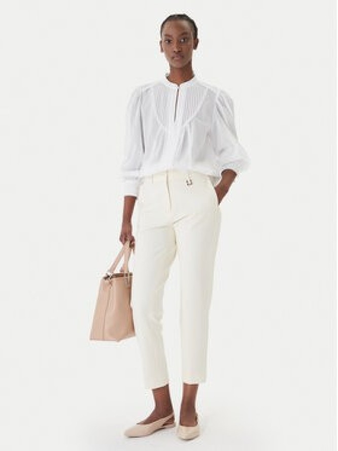 JOOP! Bluzka Bionda 30102139 Biały Regular Fit