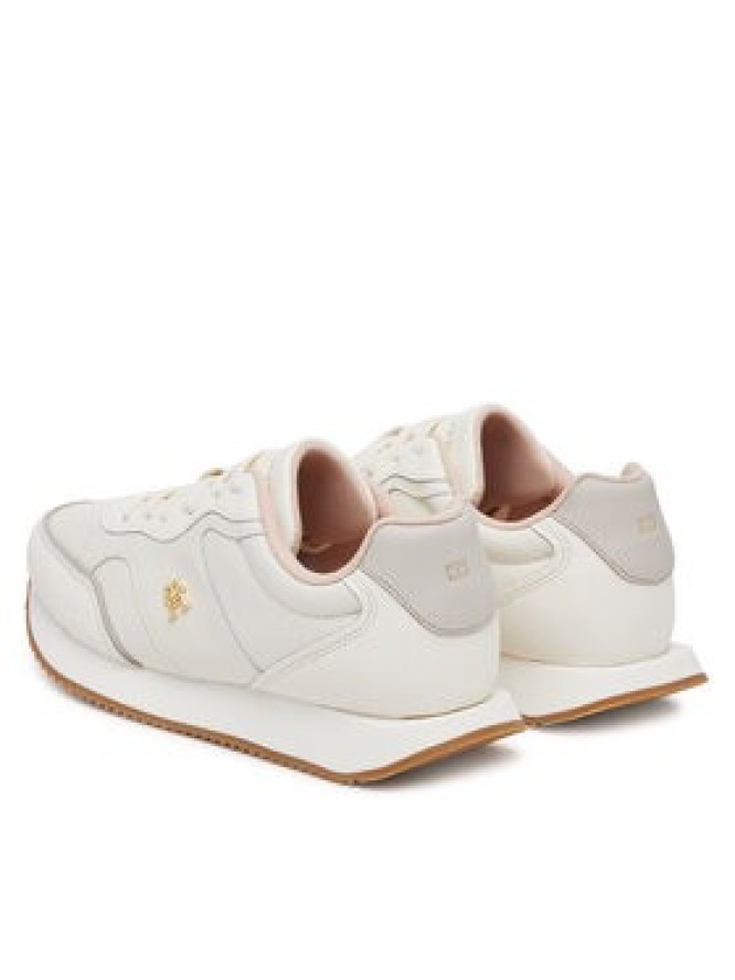 Tommy Hilfiger Sneakersy Runner FW0FW08696 Écru