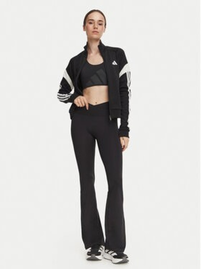 adidas Legginsy 3-Stripes Studio All Me KS8126 Czarny Slim Fit