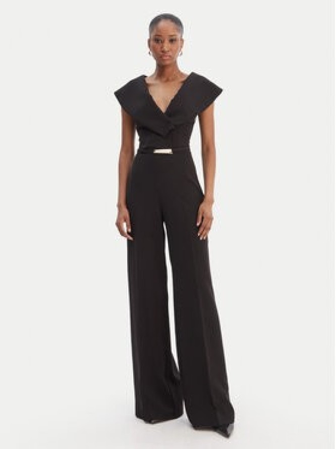 Simona Corsellini Kombinezon P26CPTU00701 Czarny Regular Fit