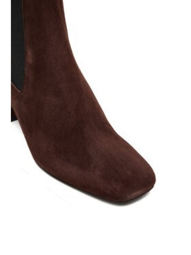 LOVE MOSCHINO Botki JA21085G0NJA0313 Brązowy