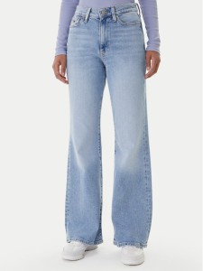 Tommy Jeans Jeansy Bella DW0DW22620 Niebieski Flare Fit