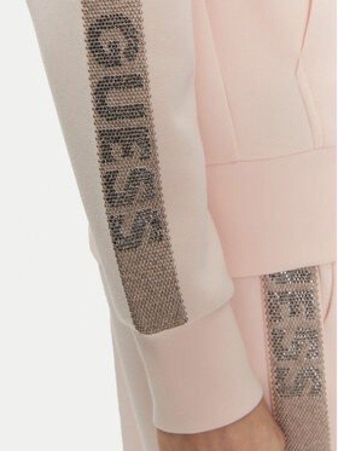 Guess Bluza W5RQ03 KBYE2 Różowy Regular Fit