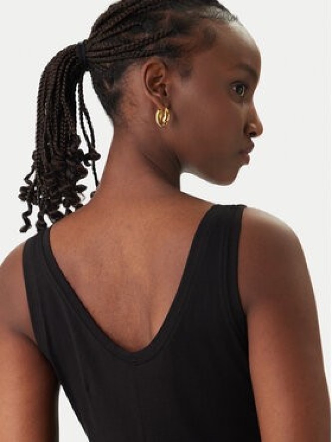 Versace Jeans Sukienka codzienna 80HAOE02 Czarny Slim Fit