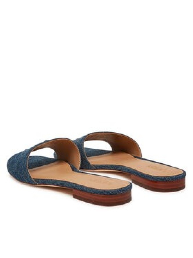 LAUREN RALPH LAUREN Klapki Everley 802966836001 Niebieski