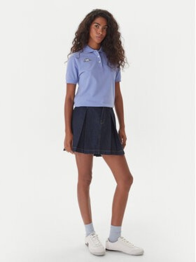 Kappa Polo Logo Sharas Wss 302B3C0 Fioletowy Regular Fit