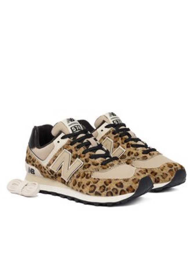 New Balance Sneakersy W574PN Brązowy