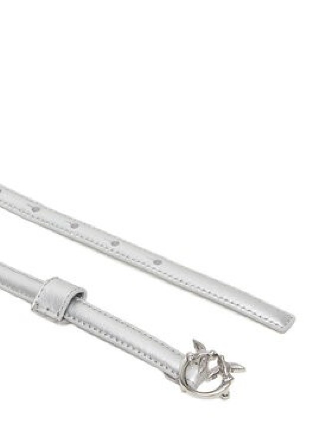 PINKO Pasek Damski Love Berry H1 Belt AI 25-26 PLT01 102148 A0F1 Srebrny