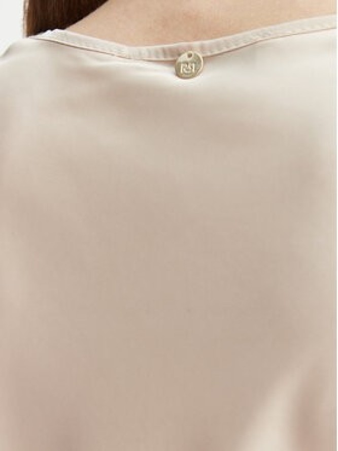 Rinascimento Bluzka CFC0127631003 Beżowy Regular Fit