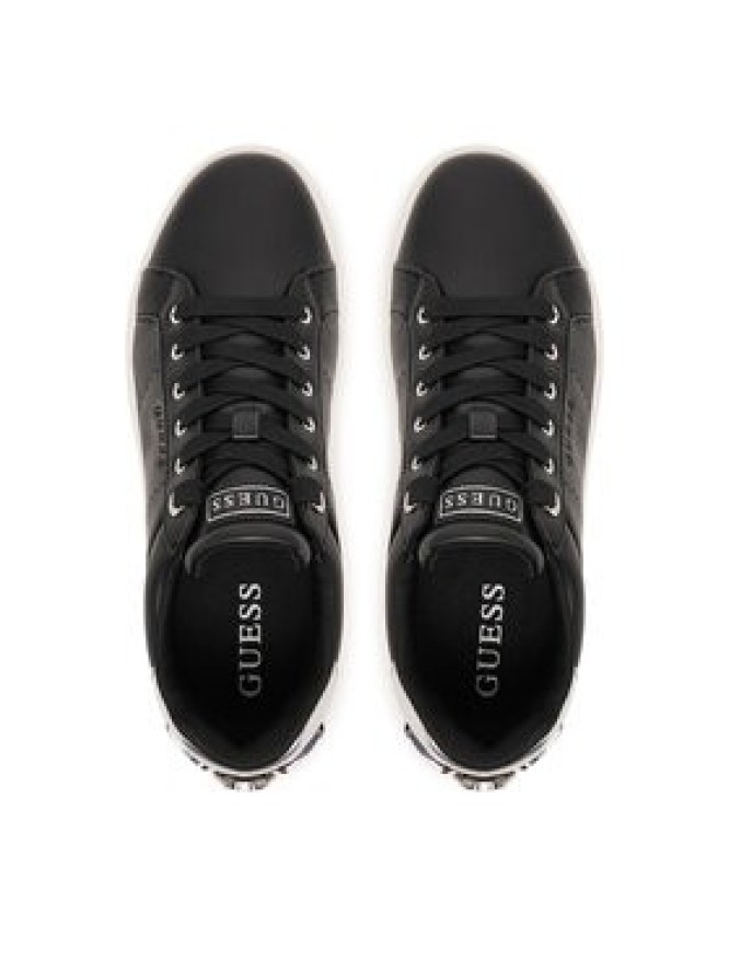 Guess Sneakersy FLPWES ELE12 Czarny