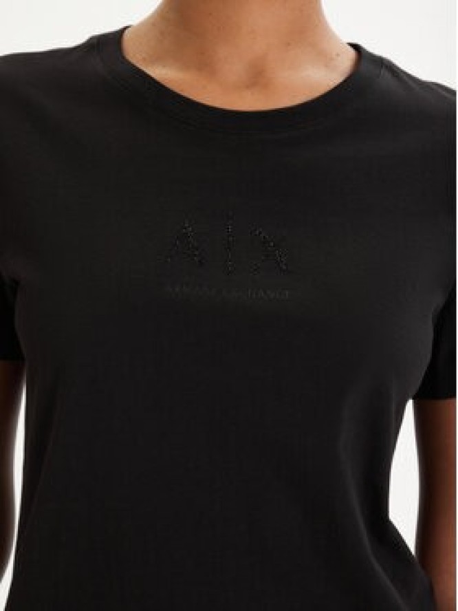 Armani Exchange T-Shirt XW001459 AF10356 UC001 Czarny Regular Fit